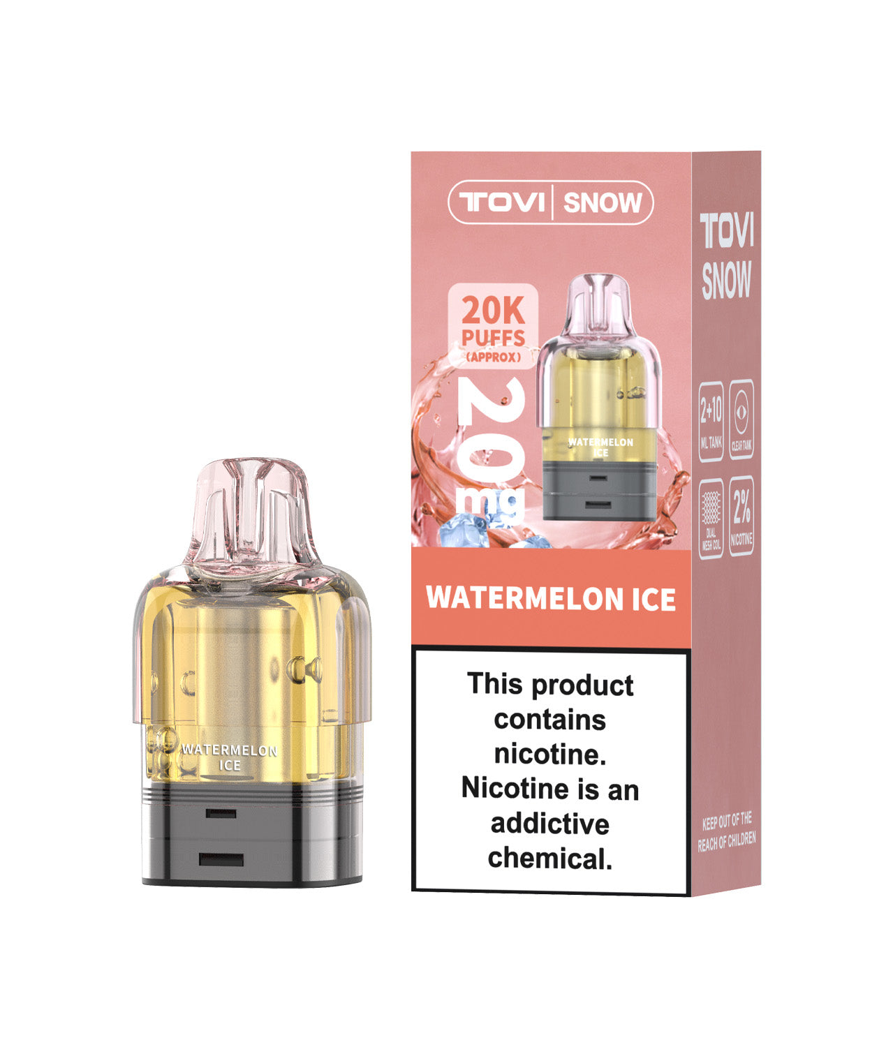 TOVISNOW-ICEMAXI 20K Puffs 冰爆系列-西瓜冰（Watermelon Ice）